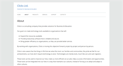 Desktop Screenshot of clickslimited.com